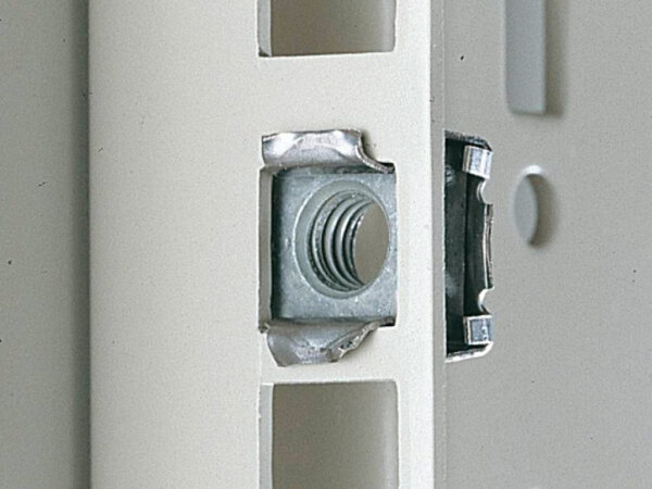 Rittal Käfigmuttern EL M5 0,8-2mm mit Kontaktierung 50 Stück