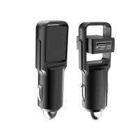 RealPower KFZ-Ladegerät Slim      2400mA   2xUSB