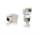 Equip CAT6 LSA Keystone Modul 8 Stück für RJ45 Anschluss silber Polybeutel