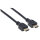 Manhattan High Speed HDMI-Kabel mit Ethernet-Kanal, CL3-zertifiziert für Wandinstallationen, HEC, ARC, 3D, 4K@60Hz, CL3, HDMI-Stecker auf HDMI-Stecker, geschirmt, schwarz, 5 m