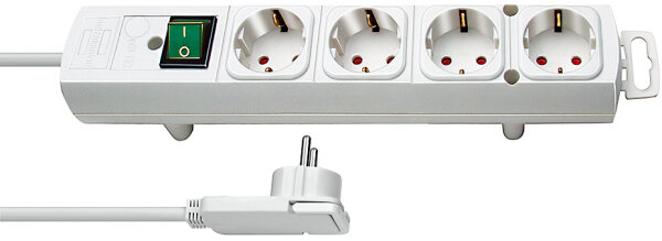Brennenstuhl Steckdosenl. Comfort-Line  4x 2m Flachstecker
