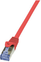 Logilink Patchkabel CAT6A  S/FTP AWG26 PIMF  0,50m rot