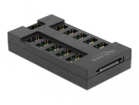 DELOCK RGB Hub für ARGB LEDs mit 10 Ports