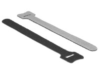 DELOCK Kabelbinder Klettverschluss 150mm 10Stk schwarz