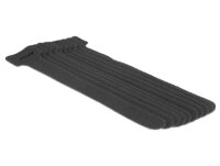 DELOCK Kabelbinder Klettverschluss 150mm 10Stk schwarz
