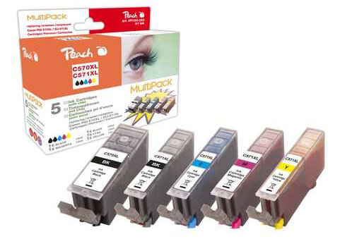 Peach Patrone Canon PGI-570XL/CLI-571XL   MultiPack     komp retail