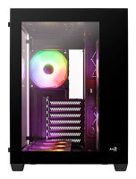 AeroCool Geh Midi Dryft MicroATX/ATX/MiniITX ARGB (black)