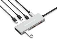Conceptronic HUBBIES17G Schnittstellen-Hub USB 3.2 Gen 2...