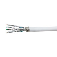 Logilink Patchkabel PrimeLine, Cat.7, S/FTP, weiß,...