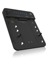 Docking- & Klonstation IcyBox M.2 NVMe SSD zweifach...
