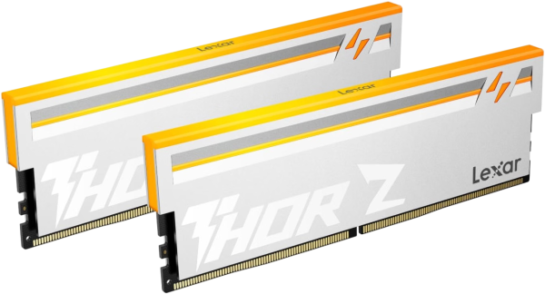 32GB Lexar THOR Z RGB,CL36 2x 16GB DDR5-6000 Kit UDIMM AMD EXPO XMP 3.0 silber
