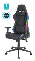 Deltaco RGB Gaming Chair Kunstleder max.120kg schwarz...