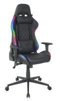Deltaco RGB Gaming Chair Kunstleder max.120kg schwarz...