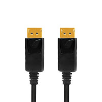 Logilink DisplayPort-Kabel, DP/M  4K/60 Hz CCS schw. 2 m