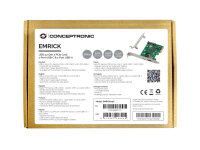 Conceptronic EMRICK USB 3.2 Gen 2 PCI-Express-Karte,...