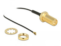 DELOCK Antennenkabel RP-SMA Bu Einbau > MHF 4 St 0.81