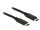 DeLOCK USB-C 2.0/USB-C 2.0 Charge / Datenkabel 1m schwarz
