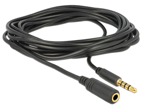 DELOCK Iphone Klinkeverl.3,5mm -> 3,5mm St/Bu 3.00m 4Pin