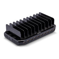 LINDY USB-Ladestation für 10 Tablets &...
