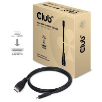 Club3D Kabel   MicroHDMI > HDMI 2.0 1m 4K@60Hz      St/St retail