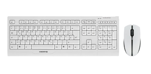 CHERRY TAS Desktop-Set B.UNLIMITED 3.0 WIR DE Lay WHITE