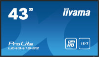 IIYAMA 108cm  (43") LE4341S-B2     16:9  3xHDMI+VGA...