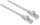 Intellinet Premium Netzwerkkabel, Cat6a, S/FTP, 100% Kupfer, Cat6a-zertifiziert, LS0H, RJ45-Stecker/RJ45-Stecker, 15,0 m, grau