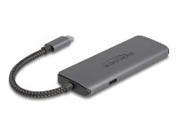 DELOCK USB Type-C Dockingstation 8K-HDMI / USB / PD 3.0 100W