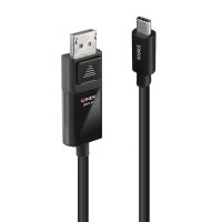 LINDY USB Typ C an Displayport 4K60 Adapterkabel mit HDR 1m