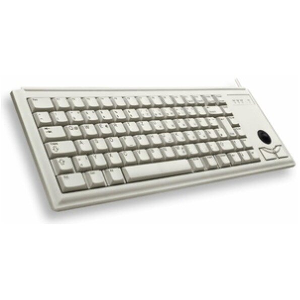 CHERRY TAS G84-4400 Corded DE-Layout hellgrau TRACKBALL USB