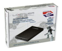 LC-Power Geh 6.3cm (2,5") SATAIII>USB3.0 LC-25U3-BECRUX ALU retail