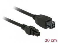 DELOCK MicroFit 3.0 Kabel 4Pin St > Bu 0.30m