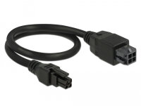 DELOCK MicroFit 3.0 Kabel 4Pin St > Bu 0.30m
