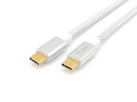 Equip USB-C 3.2 Gen2 4K 60Hz 5A 2x USBC Stecker PD100W...