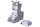 DIGITUS Keystone Jack Cat6a RJ45 -> LSA geschirmt 500MHz