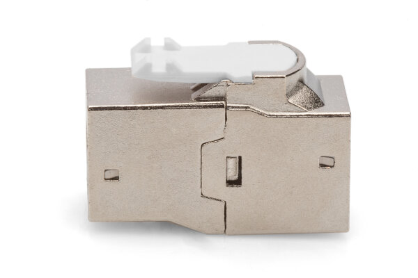 Digitus CAT6a Keystone EA Modulare Kupplung 2x RJ45 geschirmt silber