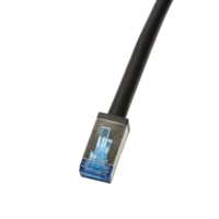 Logilink Outdoor PE Patchkabel CAT.6A S/FTP, schwarz, 5,0m