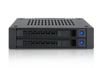 We-Ra. IcyDock 2x6,3cm SAS/SATA HDD&SSD