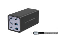 CONCEPTRONIC Ladegerät 6Port GaN...