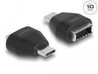 DeLOCK Adapter USB Type-C Stecker zu USB 10 Gbps Typ-E...