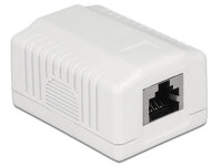 DELOCK Anschlussdose 1Port Cat.6A LSA