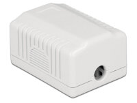 DELOCK Anschlussdose 1Port Cat.6A LSA