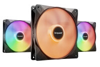 be quiet! LIGHT WINGS LX 140mm PWM High Speed 3-Pack...