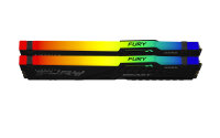 32GB Kingston FURY Beast RGB DDR5-5600 CL36 2x 16GB Kit...