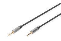 Digitus Audio Anschlusskabel, 3,5 mm Klinke auf 3,5 mm...