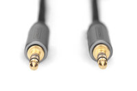 Digitus Audio Anschlusskabel, 3,5 mm Klinke auf 3,5 mm...