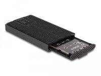 DELOCK Externes Gehäuse USB 20 Gbps 2 x M.2 NVMe...