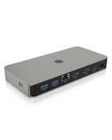 Dockingstation IcyBox USB Type-C mit zweifacher...