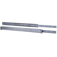 Inter-Tech 19" Teleskopschienensatz 2U 455 mm Silber