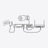 Reolink P324 Dome IP-Sicherheitskamera Innen &...